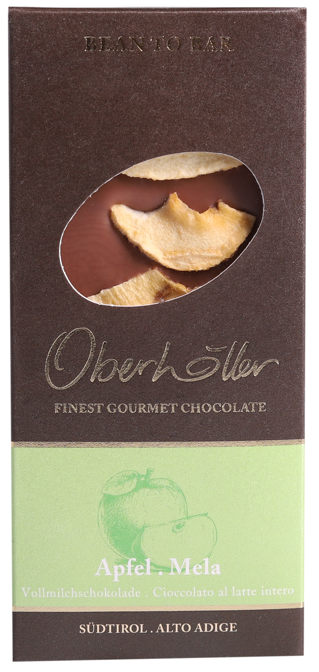 Vollmilchschokolade Apfel 1