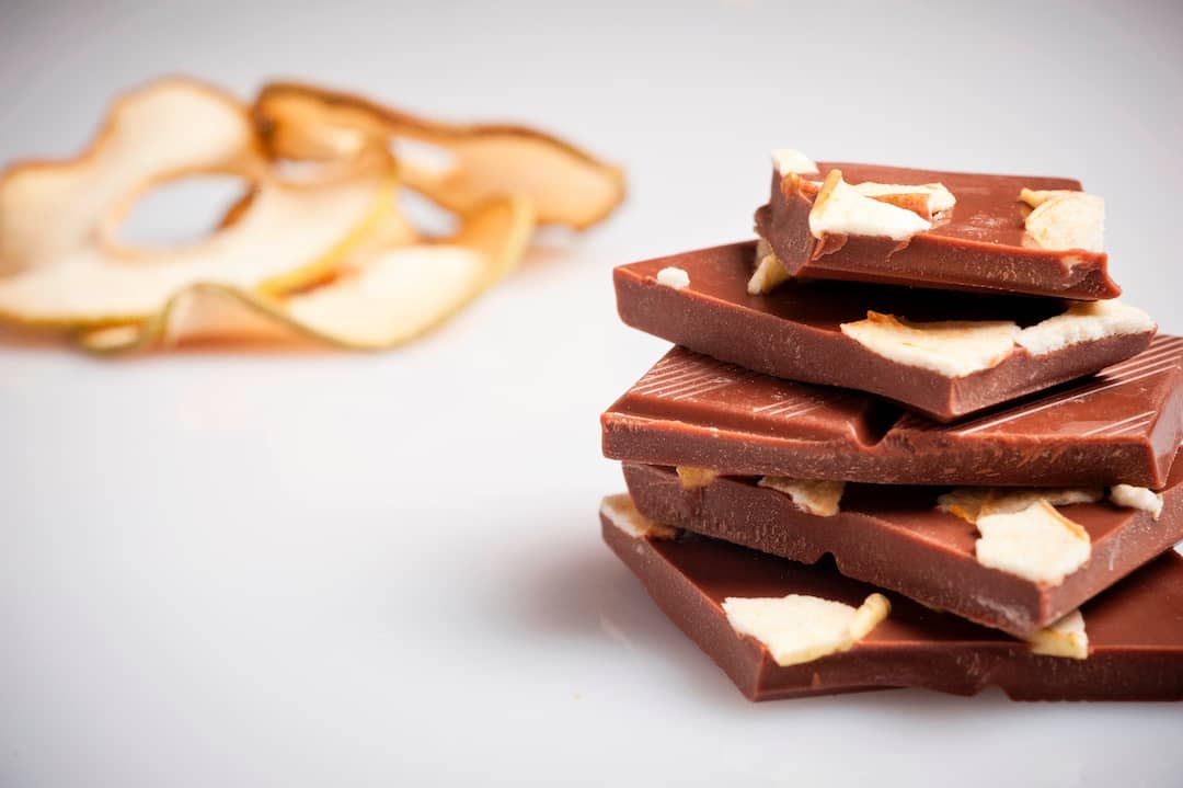 Vollmilchschokolade mit Birne 100g 2