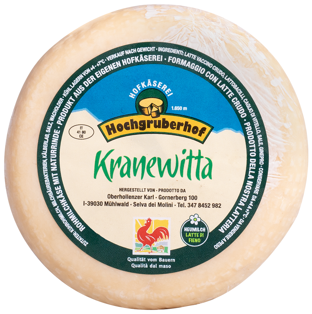 Wacholder-Halbfettkäse Kranewitta 1