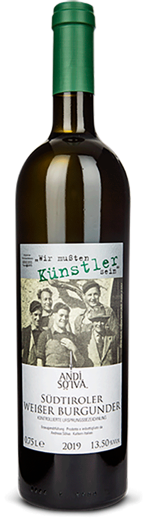 Weißburgunder "Wir mussten Künstler sein" 2022 1