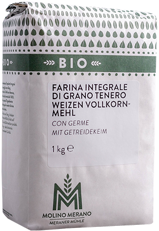Weizenvollkornmehl Bio mit Getreidekeim 1