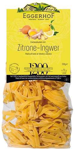 Zitronen und Ingwer Fettuccine  1