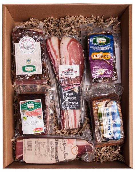 Geschenkkorb Degustation Speck