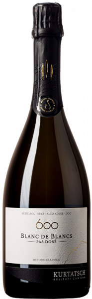 Sekt Riserva Pas Dosé Blanc de Blanc "600" 2017