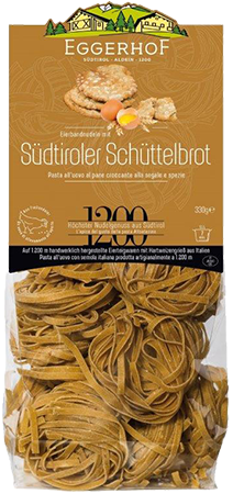 Schüttelbrot Bandnudeln