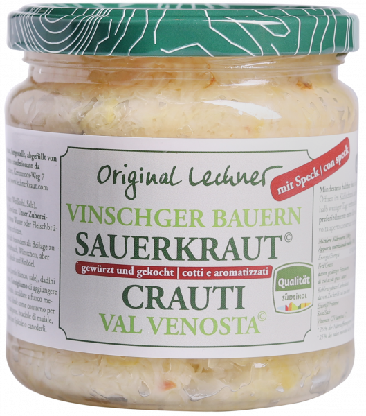 Vinschger Sauerkraut mit Speck