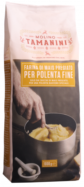 Maisgrieß gelb fein für Polenta