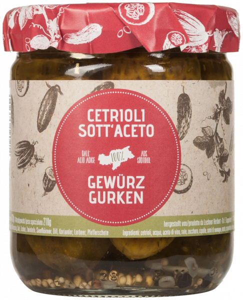 Südtiroler Gewürzgurken