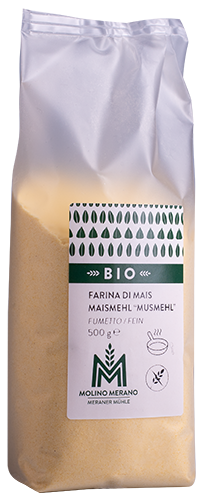 Maismehl gelb fein glutenfrei Bio