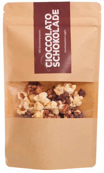 Popcorn mit Schokolade Bio