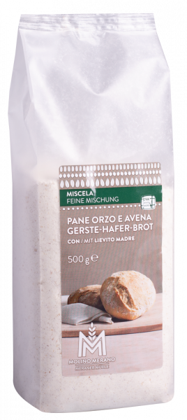 Backmischung Gerste-Hafer-Brot