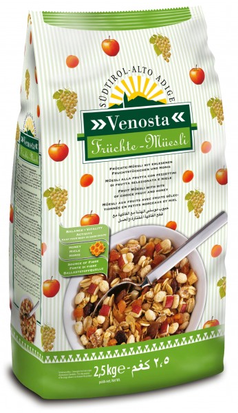 Müsli mit Früchten Venosta 2,5kg