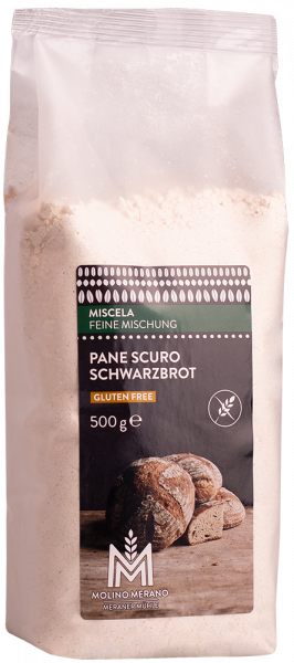 Backmischung Schwarzbrot glutenfrei