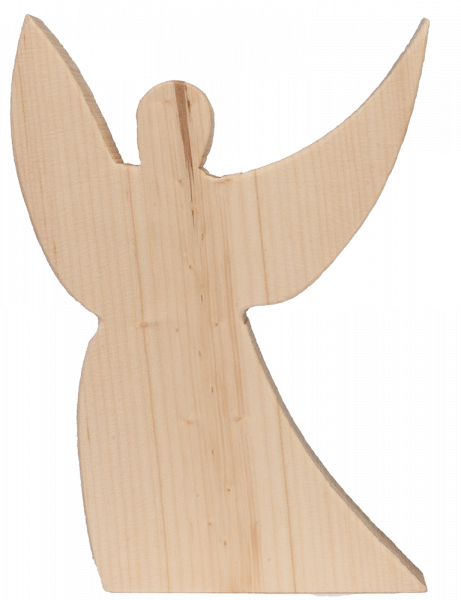 Engel aus Zirmholz klein