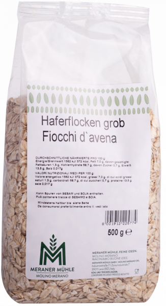 Haferflocken grob