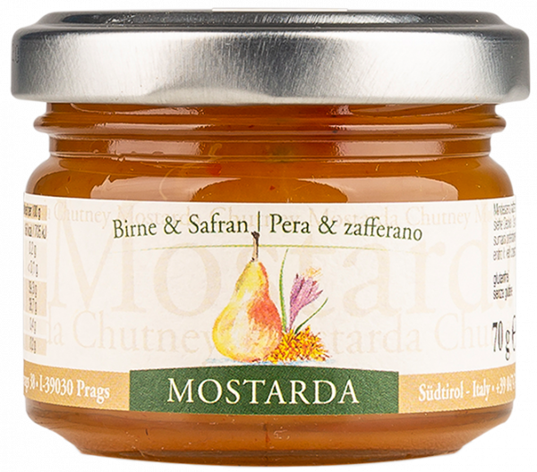 Mini Chutney mit Birne und Safran