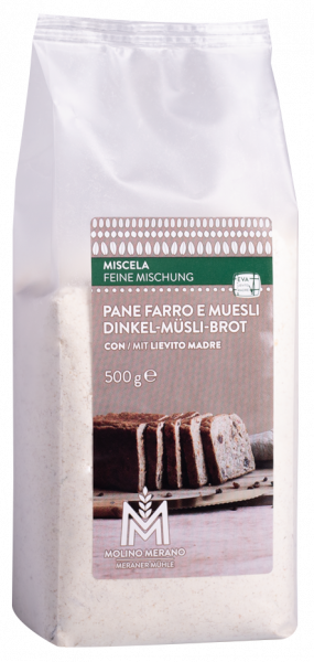 Backmischung Dinkel-Müsli-Brot