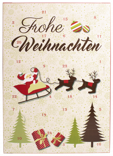 Adventskalender "Frohe Weihnachten"